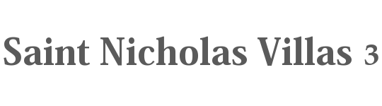 Saint Nicholas Villas 3 logo