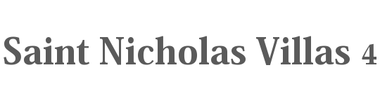 Saint Nicholas Villas 4 logo